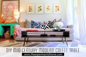 But, i suppose the same could be said for bookcases built vs. Diy Mid Century Modern Coffee Table Tutorial The Experimental Home
