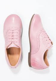 Froddo Lace Ups Pink Kids Shoes Low Lace Ups Rose Froddo