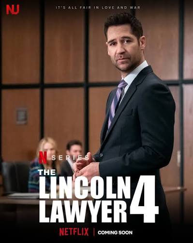 The Lincoln Lawyer Season 4 is officially coming soon to Netflix, with  Mickey Haller back behind the wheel and a case that's about to turn his  world upside down 🔥🔥🔥
