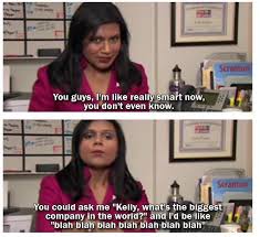 Kelly Kapoor Moments The Office Senior Quotes The Office Show Office Jokes