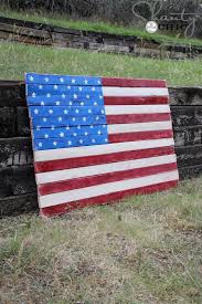Interiors walls are all to decide a decorative theme of your home! Wood Pallet Art American Flag Shanty 2 Chic