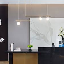 Birmingham 3 Light Kitchen Island Globe Pendant White Glass Chandelier Modern Pendant Light Linear Pendant Lighting
