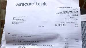 This aids to ensure account holder information is correct before debit submission. Wirecard S Problem Partners Financial Times