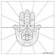 Take a deep breath and relax with these free mandala coloring pages just for the adults. Hamsa Printable 35 Images Clipart Khamsa Outline Hamsa Coloring Pages At Getcolorings Free Hamsa Ii Template