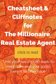 The Millionaire Real Estate Agent Book Review Cliffnotes Part 1 Real Estate Education Real Estate Quotes Real Estate Agent