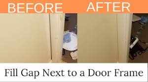 Maybe you would like to learn more about one of these? How To Fill A Gap Between Door Frame And Wall Youtube