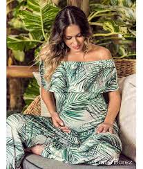 Calca Pantalona De Malha Estampada Belly Home Compre em até 10x sem juros com frete grátis! calca pantalona de malha estampada