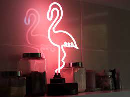 flamingo neon lamp neonlicht verlichting kopen coolgift neon verlichting lampen neon