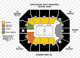 Holmes Center Seating Chart App State Football Student