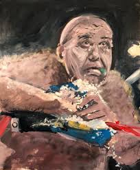 Standing Wood Ducks” acrylic 9x12” by Michael T Sullivan Sr.