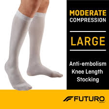 Coffee machine parts geelong football jumpers knee. Futuro Anti Embolism Knee Highs Unisex Large Moderate Compression Walmart Com Walmart Com