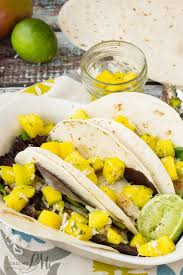 If you don't have any mango on hand, pineapple makes a good substitute. Fish Tacos With Mango Coconut Lime Salsa Call Me Pmc