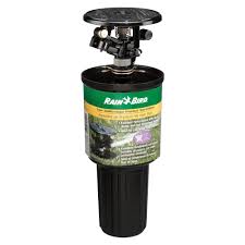 Rotary nozzles feature rotating stream technology which uniformly delivers water at a low precipitation rate, significantly reducing runoff and erosion. Rain Bird Mini Paw Pop Up Impact Rotor Sprinkler Lg 3 The Home Depot