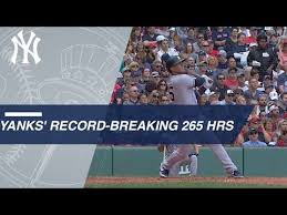 Home Run Record Homerun Gleyber Torres New York Yankees