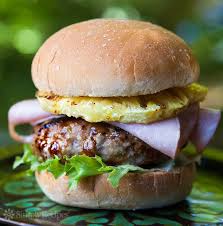 Hawaiian Pork Burger Recipe Simplyrecipes Com Recipe Pork Burgers Hawaiian Pork Pork Burgers Recipes