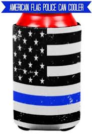 My Police Officer Would Like This For His Beers Distressed Thin Blue Line American Law Enforcement Gifts Police Academy Graduation Party Police Officer Gifts