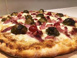 Christmas Rum Ham Pizza Recipe Weird Wild Pizza Recipe Pizza Recipes Ham Pizza Ham Pizza Recipes