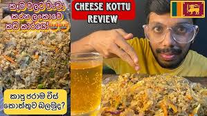 CHEESE CHICKEN KOTTU EATING