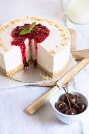 No Bake Cheesecake Pretty Simple Sweet Recipe Dessert Recipes Cheesecake Recipes Baking