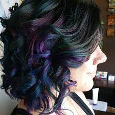 4 drops of lavender oil, known to help in hair growth. How To Create Oil Slick Hair Oil Slick Hair Color Diy
