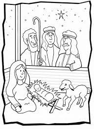 Shepherds Visit Baby Jesus Color Sheet Jesus Coloring Pages Nativity Coloring Pages Nativity Coloring
