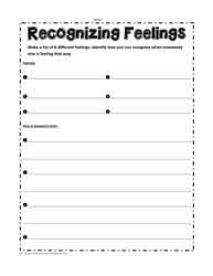 Identifying feelings worksheets teachers pay teachers. Feelings Worksheets