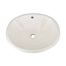 decorative porcelain oval undermount