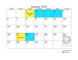 Not sure where to go in 2019? A Complete Guide On When To Apply Leave For Long Holidays This Year Lifestyle Rojak Daily