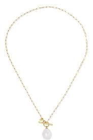 Loren Stewart 14 Karat Gold Freshwater Pearl Necklace Freshwater Pearl Necklaces 14 Karat Gold Chain 14 Karat Gold