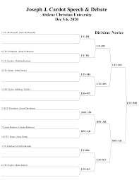 Joseph J. Cardot Speech & Debate