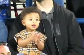 Is serena williams pregnant with drake's baby? Olympia Ohanian Clapping For Her Mom Serena Williams Is The Cutest Thing I Ve Ever Seen