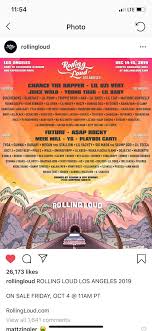 Tickets on sale today and selling fast, secure your seats now. Rolling Loud Los Angeles Does This Impact Any Artists For Coachella Coachella