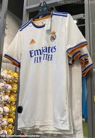 It's a white adidas shirt with coloured details in blue and orange that make it one of. Adidas Juventus Real Madrid 21 22 Home Kits Leaked