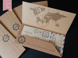 Wedding Card Malaysia Crafty Farms Handmade Wedding Boarding Pass Invitation Wedding Card Design Wedding Cards Travel Theme Wedding