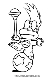 Use these images to quickly print coloring pages. Larry Koopa Coloring Pages Coloring Home