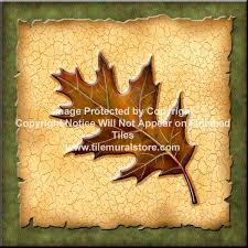Maybe you would like to learn more about one of these? Plants And Flowers Accent Tiles Dm Lodge Oak Leaf 2 Accent Tile