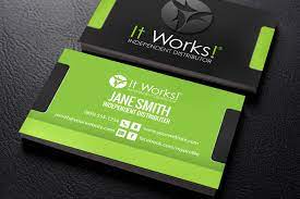 The easy to use online design feature wondering how to create unique it works business cards to impress your target audience? It Works Distributors Can Make And Print New Business Cards All At Once With Our On Site Card Creator Mlm Itwork It Works Free Business Cards Business Cards
