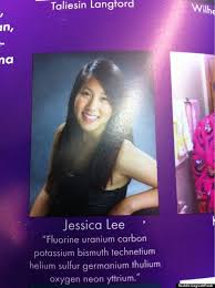 Yearbook Quote Hides Biggie Smalls Lyrics With Chemistry Elements Best Yearbook Quotes Yearbook Quotes Funny Yearbook Quotes