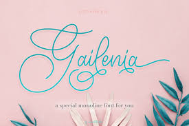 Free for personal use font type: Gailenia Font Free For Personal