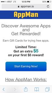 Promotion is available to select customers who are recipients of the offer through online banner or email. Appman Review 2021 Earn Free Cash Downloading New Apps