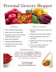 How To Start A Personal Grocery Shopping Business Errand Business Personal Shopper Business Grocery Shopper