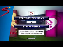 View upcoming predictions for all pumas matches, pumas betting tips and historic stats for. Xerox Golden Lions Vs Steval Pumas Supersport Rugby Challenge Quarter Final Youtube