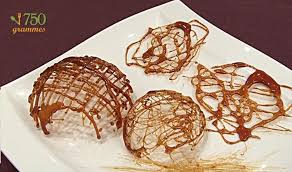 Realiser Des Coques En Caramel Et Cheveux D Anges Video Recette De Coques Caramel Buffet Dessert