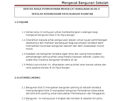 100%(3)100% found this document useful (3 votes). Contoh Kertas Kerja Permohonan Peruntukan Rasmi Ru