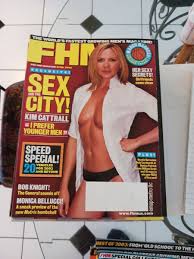 FHM FOR HIM MAGAZINE APRIL 2003 KIM CATTRALL SEX AND THE CITY | eBay
