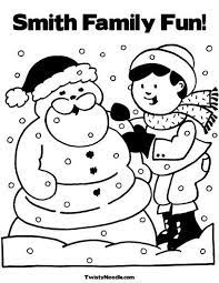 Supercoloring.com is a super fun for all ages: Smith Family Fun Coloring Page Christmas Coloring Pages Snowman Coloring Pages Cool Coloring Pages