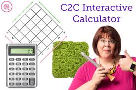 C2c Interactive Crochet Calculators Goodknit Kisses