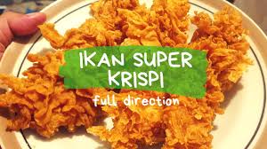 Sebelum digoreng dalam minyak panas. Resep Ikan Goreng Tepung Super Krispi Viral Youtube