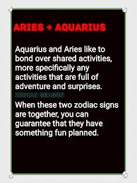 Aquarius Aries Compatibility How An Aries Shows Love To Other Zodiac Signs Aries And Aquarius Aries And Aquarius Compatibility Aries Compatibility