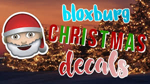 Add subtle classy vibes with our brand new decal product range. Bloxburg Christmas Decals Creiyn Youtube